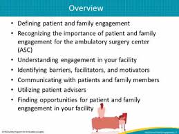 Patient And Family Engagement In The Surgical Environment