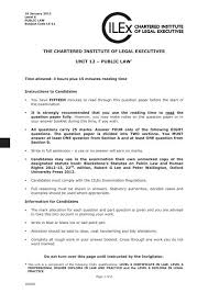 Exam Paper Institute Of Legal Executives