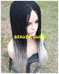 Mix & match this shirt with other items to create an avatar that is leet swat black green yellow orange purple blue red white toon stealth assassin default ##. Tiny White Tips Ombre Twisted Braided Wig By Beauty Hubb Wigs Afrikrea