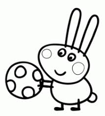 Peppa and her brother show tricks. Peppa Pig Coloring Pages