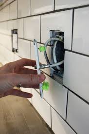 How To Install A Subway Tile Kitchen Backsplash Kitchen Tiles Backsplash Subway Tile Kitchen Backsplash