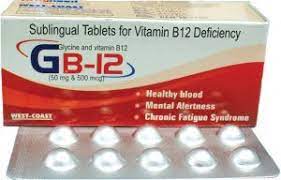 It's also far less efficient than supplements made with methylcobalamin. Gb 12 Sublingual Vitamin B12 Deficiency 100 Tablets Medindia E Commerce Health Products Herbal Supplements