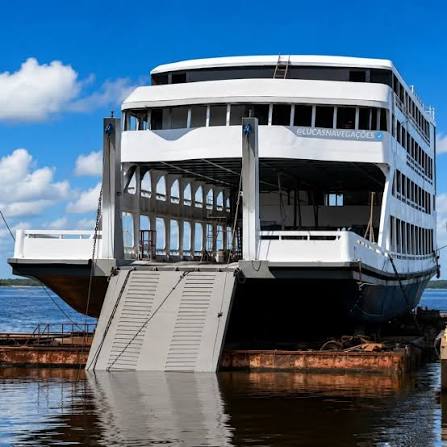 ⛴️ NOVO FERRY BOAT SÃO MIGUEL! 🇧🇷 O Governo do Maranhão anunciou o novo Ferry Boat São Miguel que está na fase final de acabamentos em Manaus e deve chegar ao estado