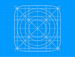 Free Template Ios 10 Icon Grid Eps8 Vector Illustration On Behance Ios 7 Icons Template Free Create Your Own App