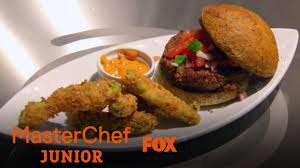 Shayne S Vegan Burger And Avocado Fries Blow The Judges Away Season 5 Ep 4 Masterchef Junior Youtube