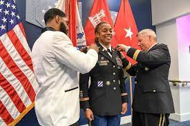 It is also used in some police forces and paramilitary organizations. Girls High Grad Is Promoted To Colonel In U S Army