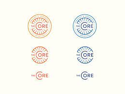 The Core Color System Logo Design Creative Graphic Design Logo Logo Design Process