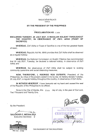 Maybe you would like to learn more about one of these? It S Official July 20 2021 Is A Holiday In The Philippines In Observance Of Eid L Adha Feast Of Sacrifice Blogs Budget Travel Guides Diy Itinerary Travel Tips Hotel Reviews And More