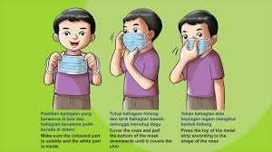 Berikut panduan cara menggunakan masker yang tepat : Cara Cara Pemakaian Pelitup Muka Face Mask Ways To Wear A Face Mask Youtube