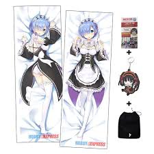 Smooth surface, satin, without flexibility. Hobby Express Anime Dakimakura Pillow Cover Re Zero Rem Nj6s Shopee Philippines