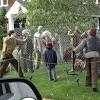 Since this is a halloween fence, you can use scrap pieces of wood and left over pvc pipe if you happen to have some laying around. 3