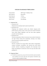 Maybe you would like to learn more about one of these? Rpp Matematika Materi Pola Bilangan Kelas Vii Smp Mts Kurikulum 2013