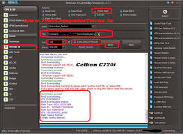 Celkon C770i Write Flash and Read Info ...