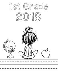 Kids completing this third grade math worksheet use a bar graph to compare data about transportation to school and solve addition and subtraction problems. Back To School Coloring Sheets 1st Grade Worksheets Teaching Resources Tpt