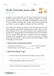 Klasse helfen den schülern dabei, den stoff des unterrichts zu üben und zu verinnerlichen. Kostenlose Arbeitsblatter Und Ubungen Zum Thema Fabeln Fur Den Deutsch Unterricht Zum Herunterlade Fabeln Grundschule Deutsch Unterricht Deutsch Lernen Ubungen