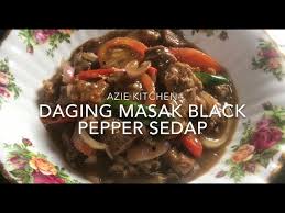 Selamat mencuba resepi udang masak black pepper ish cik tom ni. Daging Masak Black Pepper Yang Sedap Youtube