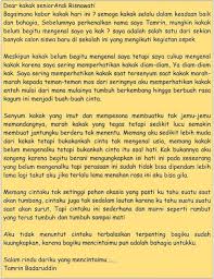 Aku menulis surat karena aku sangat merindukanmu dan aku ingin memberi tahu mu tentang liburan ku di banda aceh. Contoh Surat Cinta Untuk Mos Ungkapan Perasaan Cinta Yang Dalam Contoh Surat Lamaran Kerja Surat Resmi Surat Pribadi Dan Lapo Surat Cinta Perasaan Ungkapan