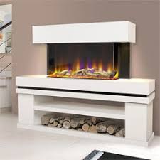 Flueless hang on the wall. Celsi Electriflame Vr Media 750 Illumia Electric Fireplace Suite