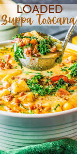 Loaded Zuppa Toscana Averie Cooks Recipe In 2021 Zuppa Toscana Cooking Soup Recipes
