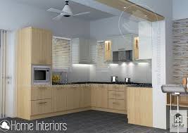 Kitchen home interior design kerala. Simple Contemporary Modular Kitchen Interior Design