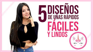 Lindos diseños con detalles lineales minimalistas en tendencia. Unas Faciles De Hacer Y Bonitas Unas Decoradas Faciles Unas Paso A Paso Disenos 2020 Youtube