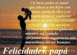 Gracias mi querido padre por los mágicos momentos, cuando me cobijabas entre tus brazos cuando recién era un bebe, siempre me has cuidado, dándome tu protección, trayendo pan a la casa y lo más especial es que lo hacías con. Mensaje Imagenes De Feliz Dia Del Padre Frases Dia Del Padre Poemas Dia Del Padre