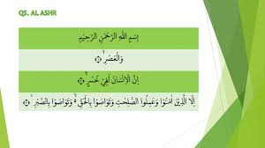 Memahami surat menajdi lebih mudah dan diharapkan setelah bisa mempelajari dapat langsung dipraktekan sehingga ilmunya berkah dan mendapat pahala. Terjemah Surat Al Ashr 1 3 Youtube