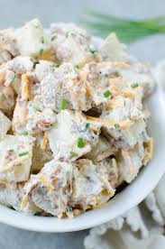 You may cover it and refrigerate for 24 hours, or proceed to baking right away. Baked Potato Salad Fake Ginger
