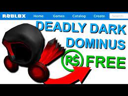 Roblox toy codes & bonus chaser codes, dominus palliolum, series 7 & celebrity series 5 ️ all roblox toys (declips) you can get the best discount of up to. How To Try On The New Deadly Dark Dominus For Free Roblox Ø¯ÛŒØ¯Ø¦Ùˆ Dideo
