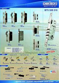 Kami dowshardware menyediakan berbagai aneka handle pintu dan kunci pintu untuk rumah. Daftar Harga Kunci Pintu Dekkson 2014 Rumah Material