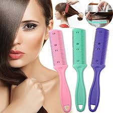 Hair razor combs are not the most expensive item in the bathroom, and for this reason are a fantastic addition to any bathroom. 1pc Hair Thinning Razor Comb Hair Razor Comb Double Edge Import It All