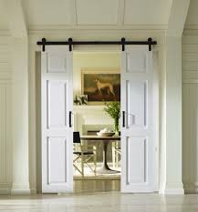 The paneled pvc/vinyl montana barn door with installation hardware kit are stylish and functional at the same time. Four Seasons Outdoor Product Paneled Pvc Vinyl And Metalwhite Barn Door With Installation Hardware Kit Reviews Wayfair