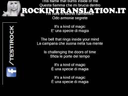 Queen A Kind Of Magic Con Testo Originale E Traduzione In Italiano Youtube