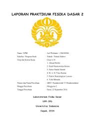 Pengertian radiasi panas dan benda hitam. Top Pdf Laporan Praktikum Fisika Dasar 2 Hukum O 123dok Com