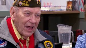103-year-old WWII local war hero celebrates birthday among friends