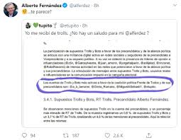 We did not find results for: Alberto Fernandez Comenzo A Saludar A Todos En Twitter Y Es Furor