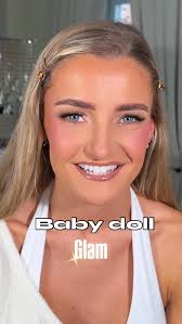 Baby doll glam ✨, We all know I’m a blush kinda girl and I love doing this  look