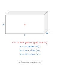 Length Width Height To Volume Calculator