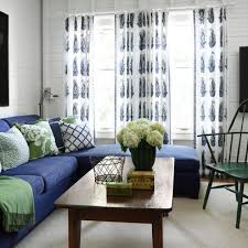 Navy Blue Sofa With Light Rug And Walls The Green Incorporated Is Interesting Blue Sofas Living Room Blue Sofa Living Living Room Green