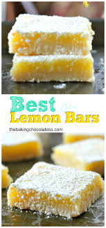 Best Lemon Bars Recipe Lemon Bars Recipe Best Lemon Bars Lemon Recipes