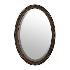 30'' h x 20'' w. Bronze Oval Wall Mirror 21x31 Kirklands