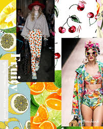 Spring Summer 2020 Print Pattern Trend Fruity Patternbank Print Trends Color Trends Fashion Fashion Trend Forecast