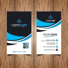To get more templates about posters,flyers,brochures,card,mockup,logo,video,sound,ppt,word,please visit pikbest.com. Blue Vertical Business Card Free Vectors Ui Download