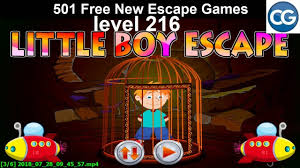 Once you make it out, it will be the best feeling to know you are free. Walkthrough 501 Free New Escape Games Level 216 Little Boy Escape Complete Game Youtube