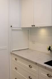 Kitchen Roller Door Appliance Cupboard Used The Dead Corner Of The Kitchen For The Applia Kitchen Corner Cupboard Kitchen Storage Shelves Corner Cupboard