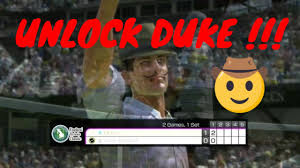 Since it's a tournament, you'll be fighting a series of players to win the cup. Virtua Tennis 4 Unlock Duke Youtube