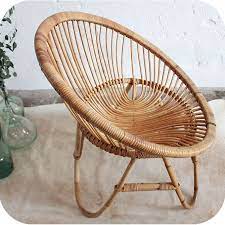 À la fois léger et solide, un fauteuil en osier rétro trouvera sa place dans un salon, à l'extérieur ou dans toute pièce bénéficiant d'un point de repos. D278 Mobilier Vintage Fauteuil Rotin F Fauteuil Rotin Mobilier Idees De Decor