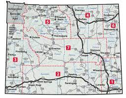 Driving Map Of Wyoming Maps