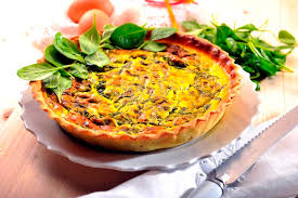 Špenátový quiche s celozrnným korpusom. Prekvapeni Cz Spenatovy Quiche
