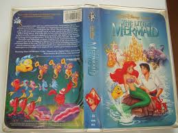 Purses that are covered with a clear book cover can be easily wiped clean with a damp cloth. The Little Mermaid Controversial Cover Vhs Walt Disney Black Diamond Classic 913 Clamshell White Prices Us Incl Ship Us Ontario